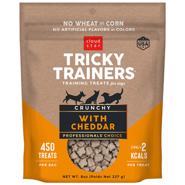 CS Crunchy Tricky Trainers Cheddar Dog Training Treats